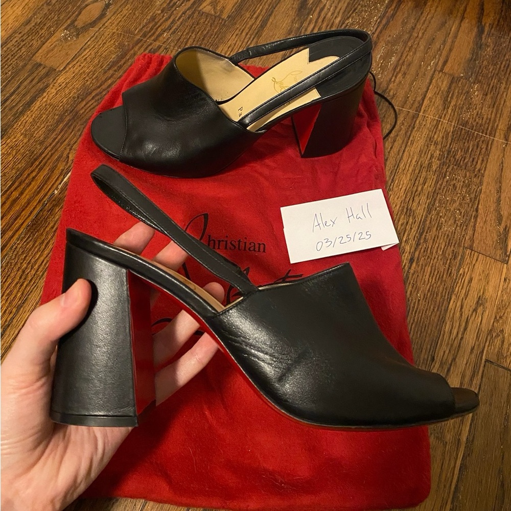 louboutin mules